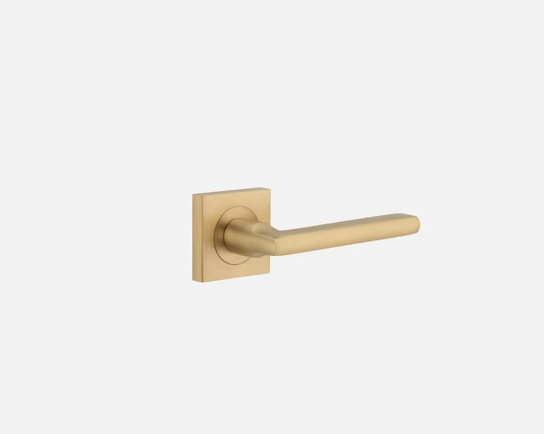IVER DOOR LEVER BALTIMORE SQUARE ROSE BACKPLATE Door Handles & Levers 5 IVER DOOR LEVER BALTIMORE SQUARE ROSE BACKPLATE Door Handles & Levers
