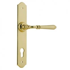 Handles & Hardware TRADCO REIMS LEVER ON LONG BACKPLATE