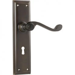 Handles & Hardware TRADCO DOOR LEVER MILTON PAIR 23 Handles & Hardware TRADCO DOOR LEVER MILTON PAIR