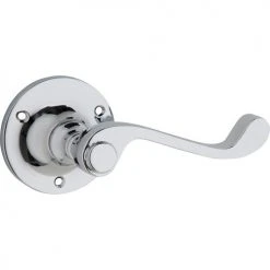 Door Handles & Levers TRADCO DOOR LEVER MILTON ROUND ROSE PAIR