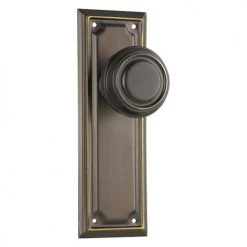 Door Handles & Levers TRADCO DOOR KNOB EDWARDIAN LATCH PAIR