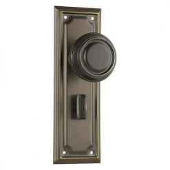 Door Handles & Levers TRADCO DOOR KNOB EDWARDIAN LATCH PAIR