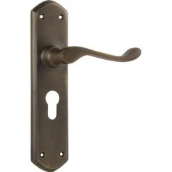 TRADCO WINDSOR LEVER ON PLATE