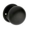 TRADCO DOOR KNOB PLAIN ROUND ROSE