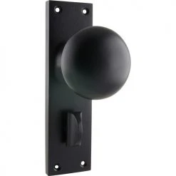 TRADCO VICTORIAN KNOB ON PLATE Handles & Hardware