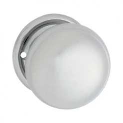 TRADCO DOOR KNOB PLAIN ROUND ROSE
