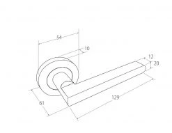 ZANDA FUTURA LEVER SET - EPIC Door Handles & Levers