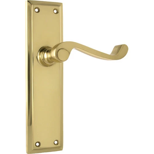 Handles & Hardware TRADCO DOOR LEVER MILTON PAIR 13 Handles & Hardware TRADCO DOOR LEVER MILTON PAIR