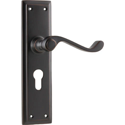 Handles & Hardware TRADCO DOOR LEVER MILTON PAIR 18 Handles & Hardware TRADCO DOOR LEVER MILTON PAIR