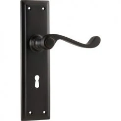 Handles & Hardware TRADCO DOOR LEVER MILTON PAIR 39 Handles & Hardware TRADCO DOOR LEVER MILTON PAIR