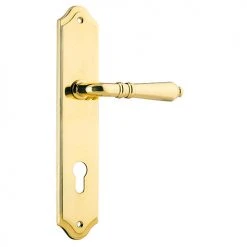 IVER DOOR LEVER SARLAT SHOULDERED BACKPLATE Handles & Hardware