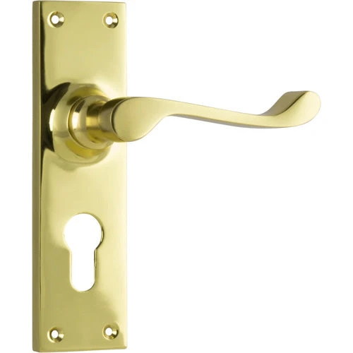 TRADCO VICTORIAN LEVER ON PLATE 22 TRADCO VICTORIAN LEVER ON PLATE