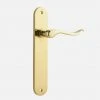 IVER DOOR LEVER STIRLING OVAL BACKPLATE Door Handles & Levers