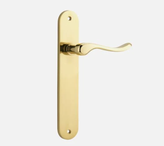 IVER DOOR LEVER STIRLING OVAL BACKPLATE Door Handles & Levers 1 IVER DOOR LEVER STIRLING OVAL BACKPLATE Door Handles & Levers