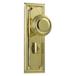 Door Handles & Levers TRADCO DOOR KNOB EDWARDIAN LATCH PAIR