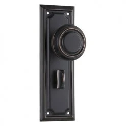 Door Handles & Levers TRADCO DOOR KNOB EDWARDIAN LATCH PAIR