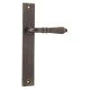 IVER DOOR LEVER SARLAT RECTANGULAR BACKPLATE