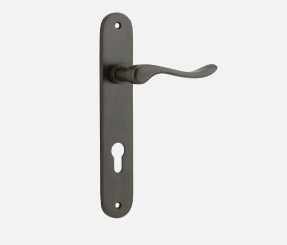 IVER DOOR LEVER STIRLING OVAL BACKPLATE Door Handles & Levers 5 IVER DOOR LEVER STIRLING OVAL BACKPLATE Door Handles & Levers