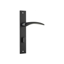 IVER DOOR LEVER OXFORD RECTANGULAR BACKPLATE