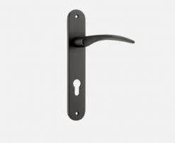IVER DOOR LEVER OXFORD OVAL BACKPLATE