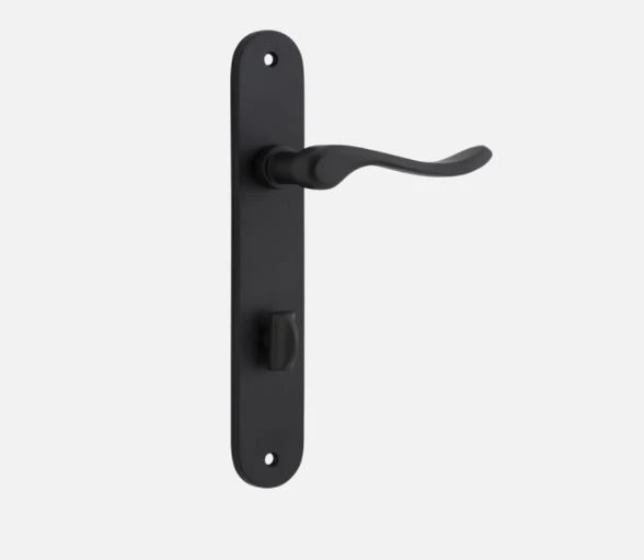 IVER DOOR LEVER STIRLING OVAL BACKPLATE Door Handles & Levers 15 IVER DOOR LEVER STIRLING OVAL BACKPLATE Door Handles & Levers