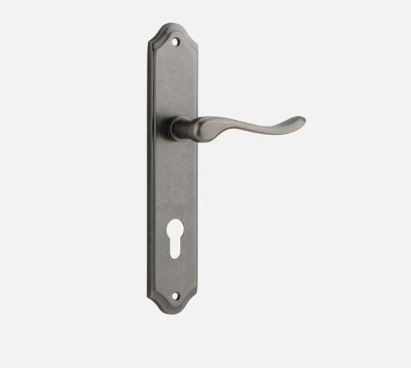 IVER DOOR LEVER STIRLING SHOULDERED BACKPLATE Door Handles & Levers 17 IVER DOOR LEVER STIRLING SHOULDERED BACKPLATE Door Handles & Levers
