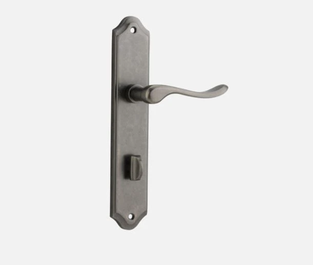 IVER DOOR LEVER STIRLING SHOULDERED BACKPLATE Door Handles & Levers 18 IVER DOOR LEVER STIRLING SHOULDERED BACKPLATE Door Handles & Levers