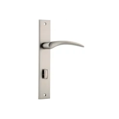 IVER DOOR LEVER OXFORD RECTANGULAR BACKPLATE