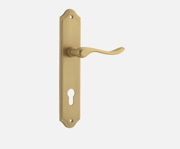 IVER DOOR LEVER STIRLING SHOULDERED BACKPLATE Door Handles & Levers 23 IVER DOOR LEVER STIRLING SHOULDERED BACKPLATE Door Handles & Levers