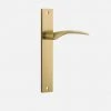 IVER DOOR LEVER OXFORD RECTANGULAR BACKPLATE