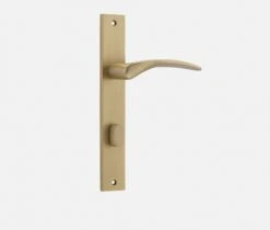 IVER DOOR LEVER OXFORD RECTANGULAR BACKPLATE