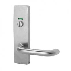 LOCKWOOD EXTERNAL PLATE FURNITURE 1814/70 INDICATING EMERGENCY TURN Door Handles & Levers