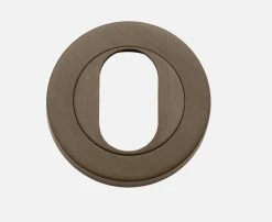 Restoration Hardware IVER OVAL ESCUTCHEON FORGED ROUND