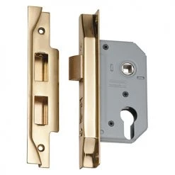 TRADCO REBATED EURO MORTICE LOCK (47.5MM PITCH) Entrance Sets