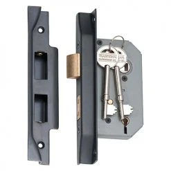TRADCO REBATED 5 LEVER MORTICE LOCK Entrance Sets