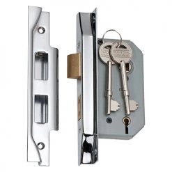 TRADCO REBATED 5 LEVER MORTICE LOCK Entrance Sets