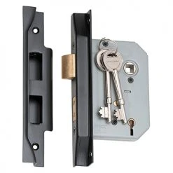 TRADCO REBATED 5 LEVER MORTICE LOCK Entrance Sets