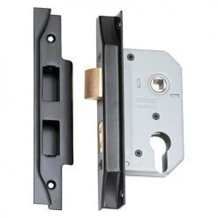 TRADCO REBATED EURO MORTICE LOCK (47.5MM PITCH) Entrance Sets