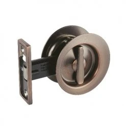 GAINSBOROUGH CIRCULAR SLIDING CAVITY DOOR PRIVACY SET Cavity Door Hardware