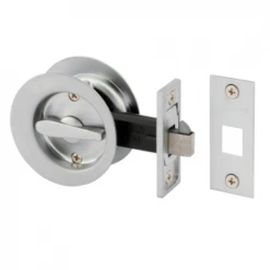GAINSBOROUGH CIRCULAR SLIDING CAVITY DOOR PRIVACY SET Cavity Door Hardware