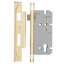 IVER MORTICE LOCK EURO REBATED 85MM 27 IVER MORTICE LOCK EURO REBATED 85MM