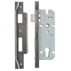 IVER MORTICE LOCK EURO REBATED 85MM 25 IVER MORTICE LOCK EURO REBATED 85MM