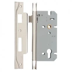 IVER MORTICE LOCK EURO REBATED 85MM 35 IVER MORTICE LOCK EURO REBATED 85MM