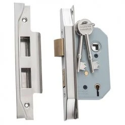 TRADCO REBATED 5 LEVER MORTICE LOCK Entrance Sets
