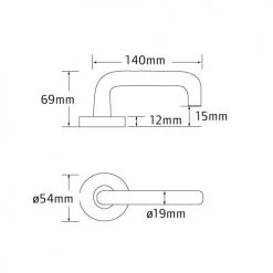 Handles & Hardware SCHLAGE 7000 SERIES LEVERSET - ALPHA