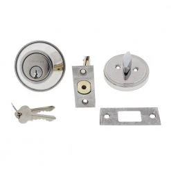 CARBINE SINGLE CYLINDER DEADBOLT Deadbolts 7 CARBINE SINGLE CYLINDER DEADBOLT Deadbolts