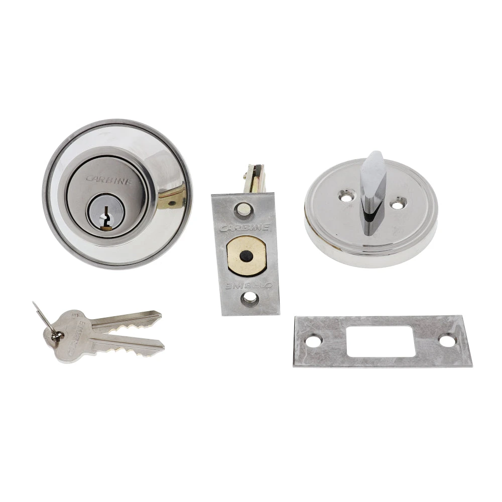 CARBINE SINGLE CYLINDER DEADBOLT Deadbolts 4 CARBINE SINGLE CYLINDER DEADBOLT Deadbolts