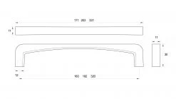 Cabinet Handles KETHY B682 CABINET PULL HANDLE