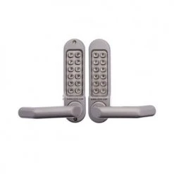 Locking Solutions BORG DIGITAL LOCK BACK TO BACK 5051 SATIN CHROME