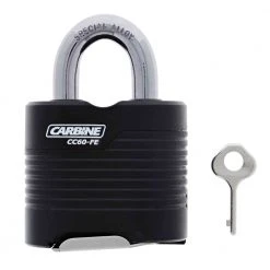CARBINE WEATHER RESISTANT COMBINATION PADLOCK CC60
